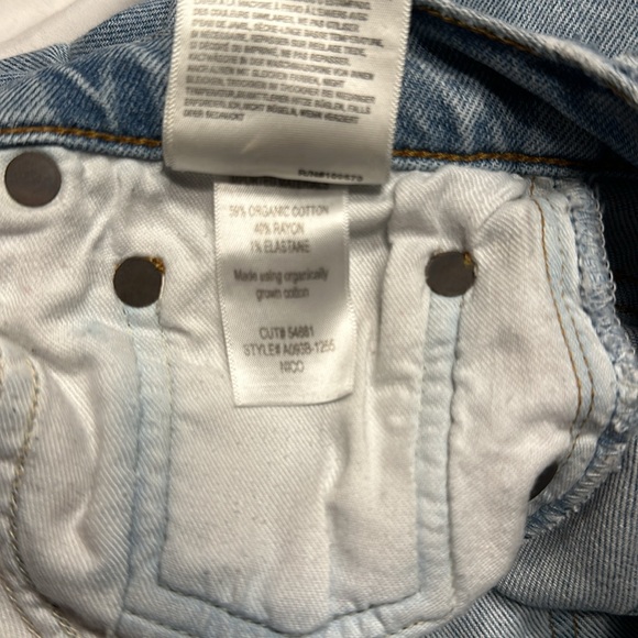 Agolde women’s jeans size 27 Nico high rise button fly light wash GUC - Picture 12 of 12